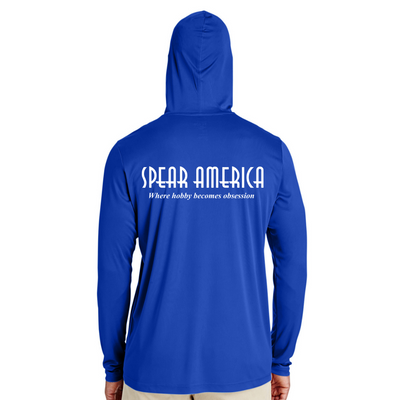 Spear America UV tech long sleeve Hooded shirt