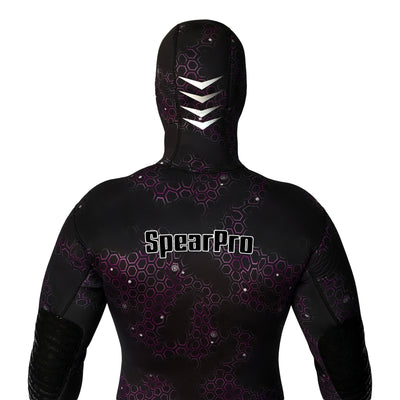 SpearPro Cabrilla Fuchsia Mens Wetsuit - 7mm