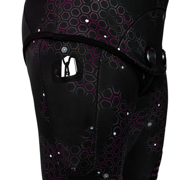 SpearPro Cabrilla Fuchsia Mens Wetsuit - 3mm