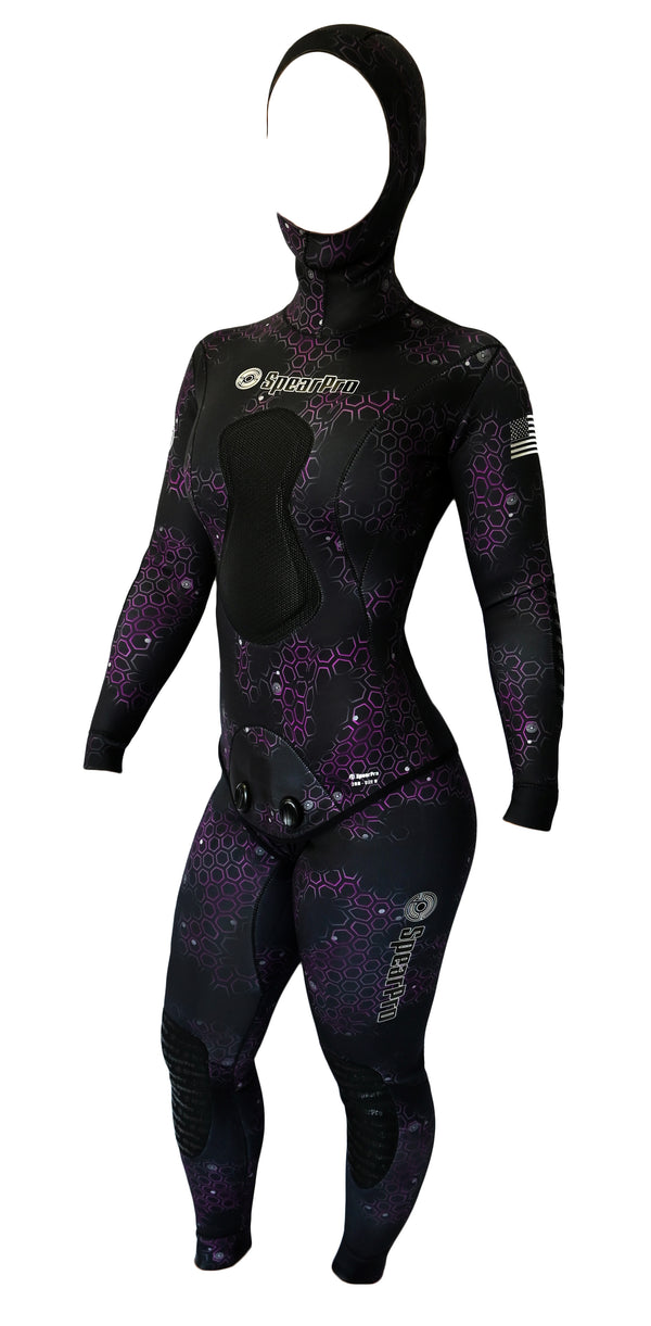 SpearPro Cabrilla Womens Wetsuit - 7mm - Spear America