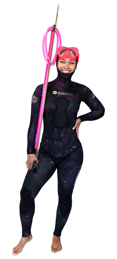 SpearPro Cabrilla Womens Wetsuit - 2mm Titanium Lined