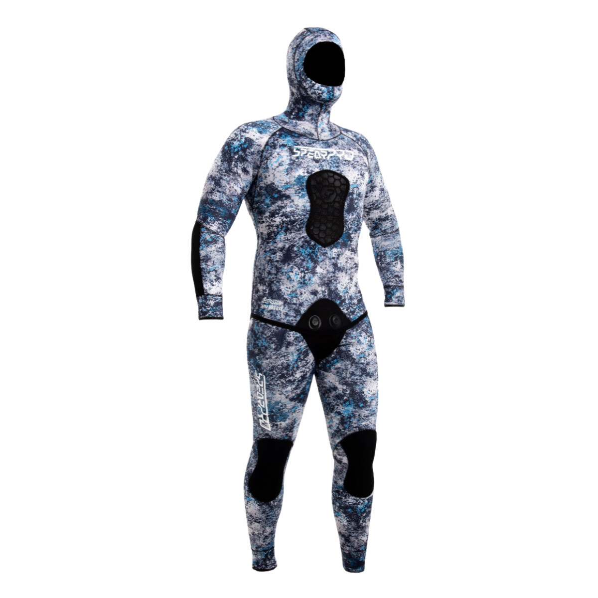 JSP SPEARO 迷彩ウェットスーツ 1.5mm新品未使用品　XL SpearPro Deep Passion Blue 1.5mm wetsuit - Spear America