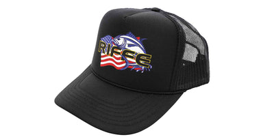 Riffe Freedom Fin Hat - Black