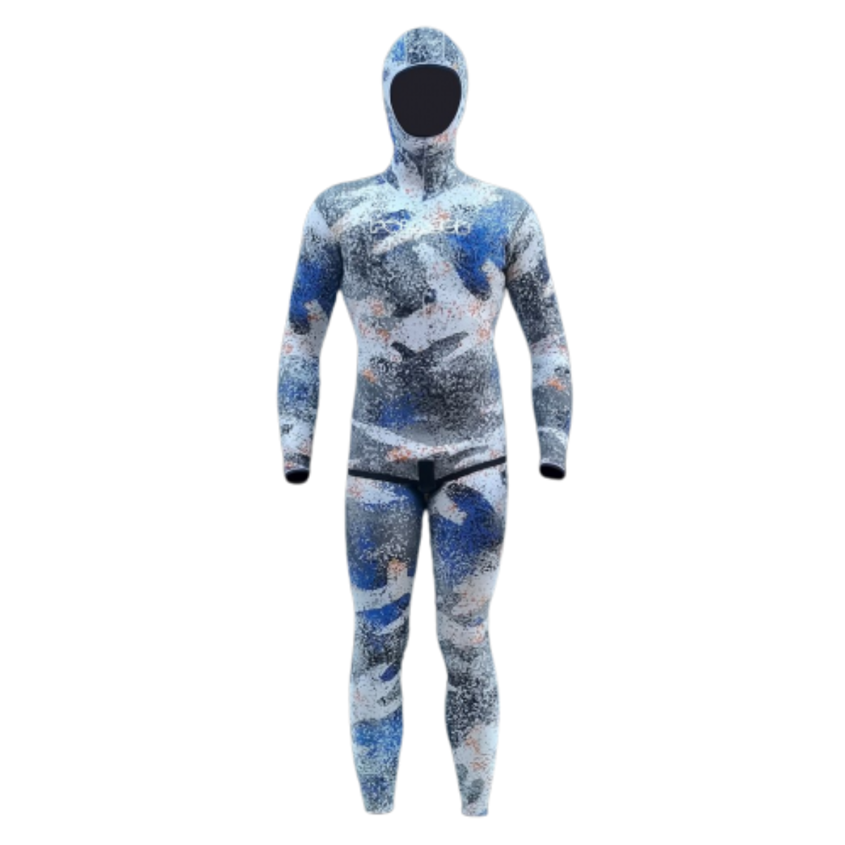 PoloSub Lined Open Cell Snow Camo Men's Wetsuit 3.5mm - Spear America PoloSub Lined Open Cell Snow Camo Men's Wetsuit 3.5mm - Spear America