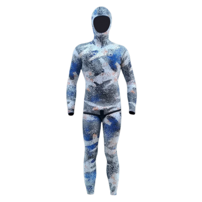 PoloSub Lined Open Cell Snow Camo Men's Wetsuit 2.5mm