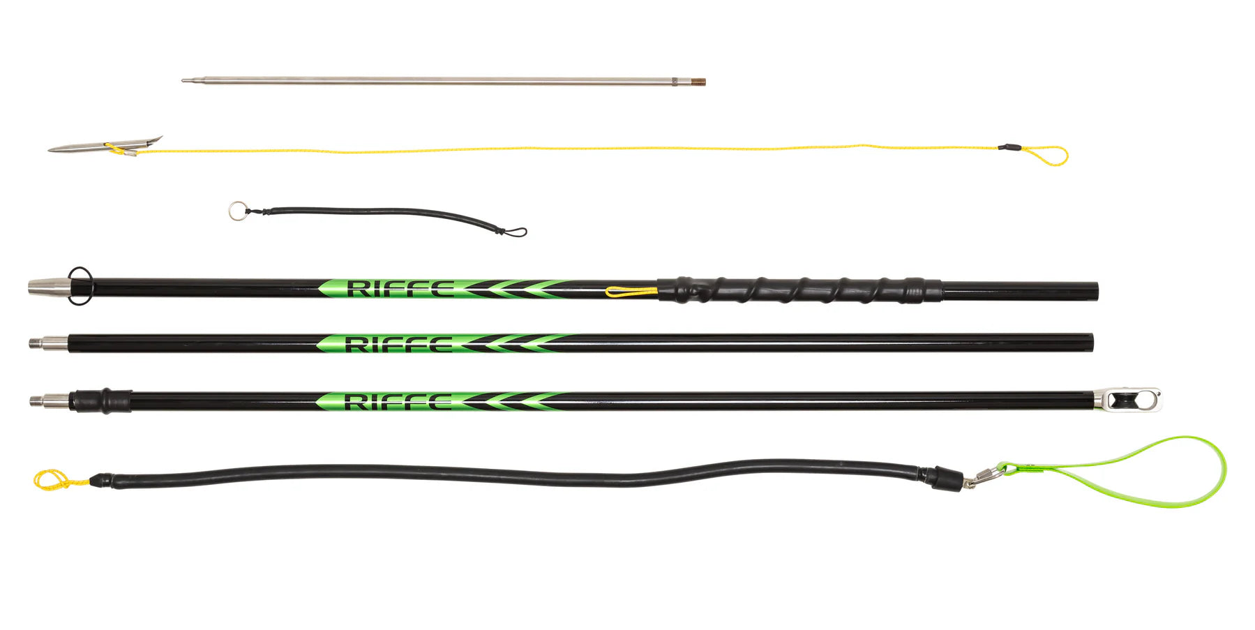 Mamba ROLLER Composite Pole Spear Kit - 9 Foot / 3 pc Mamba ROLLER Composite Pole Spear Kit - 9 Foot / 3 pc