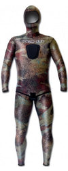 PoloSub Lined Open Cell Brown Camo Womens Wetsuit 7.00mm