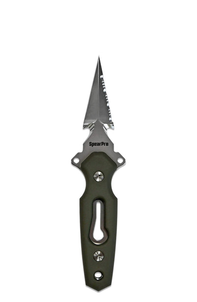 SpearPro Ranger Mini Needle 3.0" Stainless Steel Dive Knife Polished