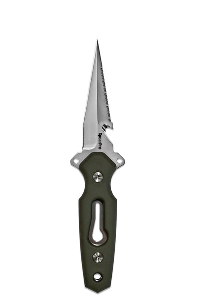 SpearPro Ranger Needle 3.5" Stainless Steel Dive Knife Polished