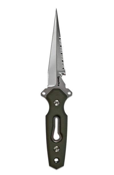 SpearPro Ranger Needle 4.5" Stainless Steel Dive Knife Polished