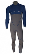 Beuchat Atoll Overall Back-Zip Man Wetsuit - 2mm