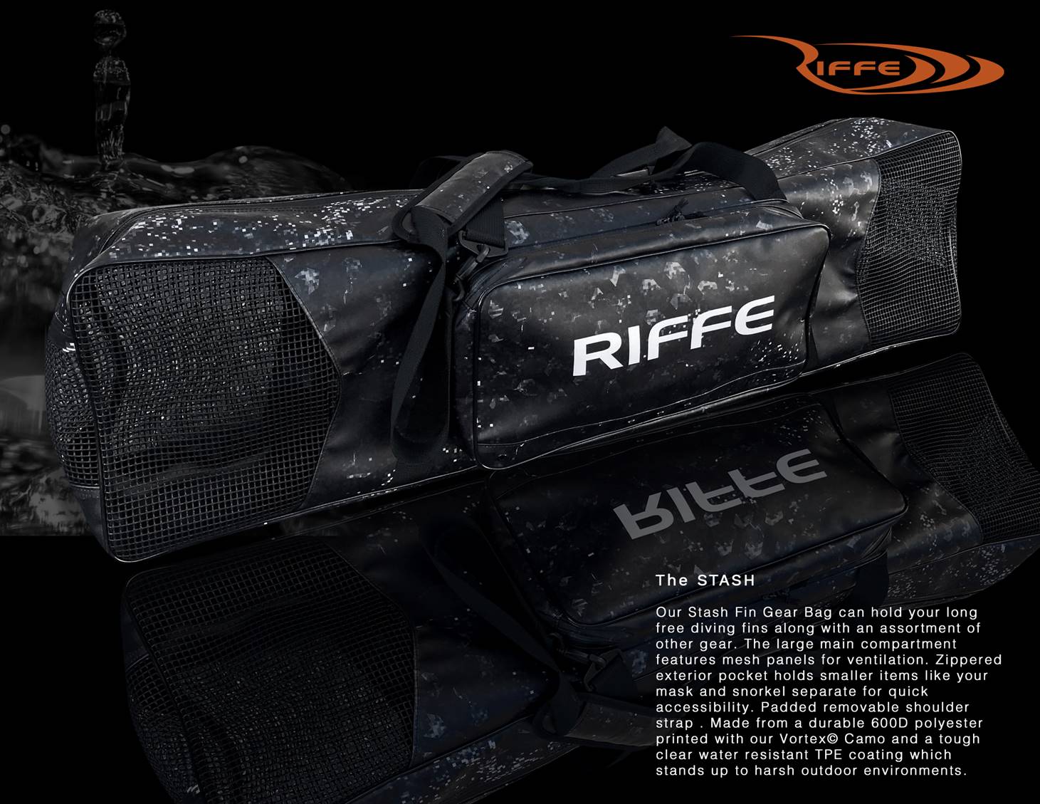 fin gear Riffe Stash fin bag 40"