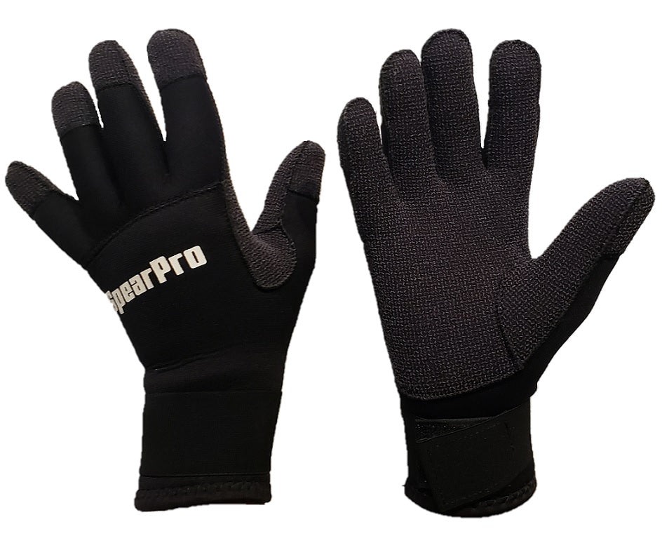 svpro handschuhe SpearPro Rock Kevlar 3mm dive gloves (Velcro Straps) XXL