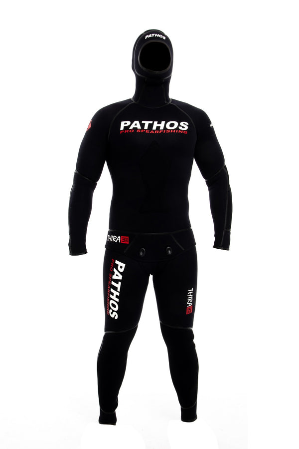 Pathos Thira Black Wetsuit 7mm Spear America