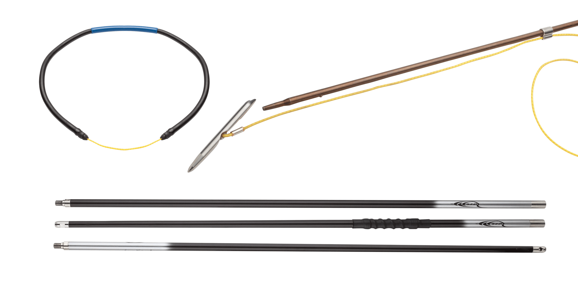 carbon fiber pole spear fishing SpearPro EVO Polespear 9 feet 9ft polespear. Evolve Polespear CT Series -