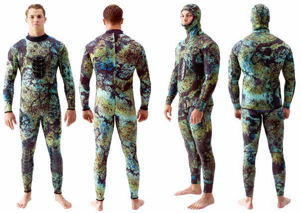 Riffe DIGI-TEK Camo Wetsuit MEN - 5mm - Spear America